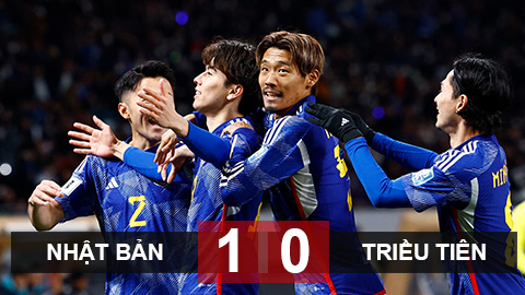 Kết quả Nhật Bản 1-0 Triều Tiên: Chiến thắng sít sao